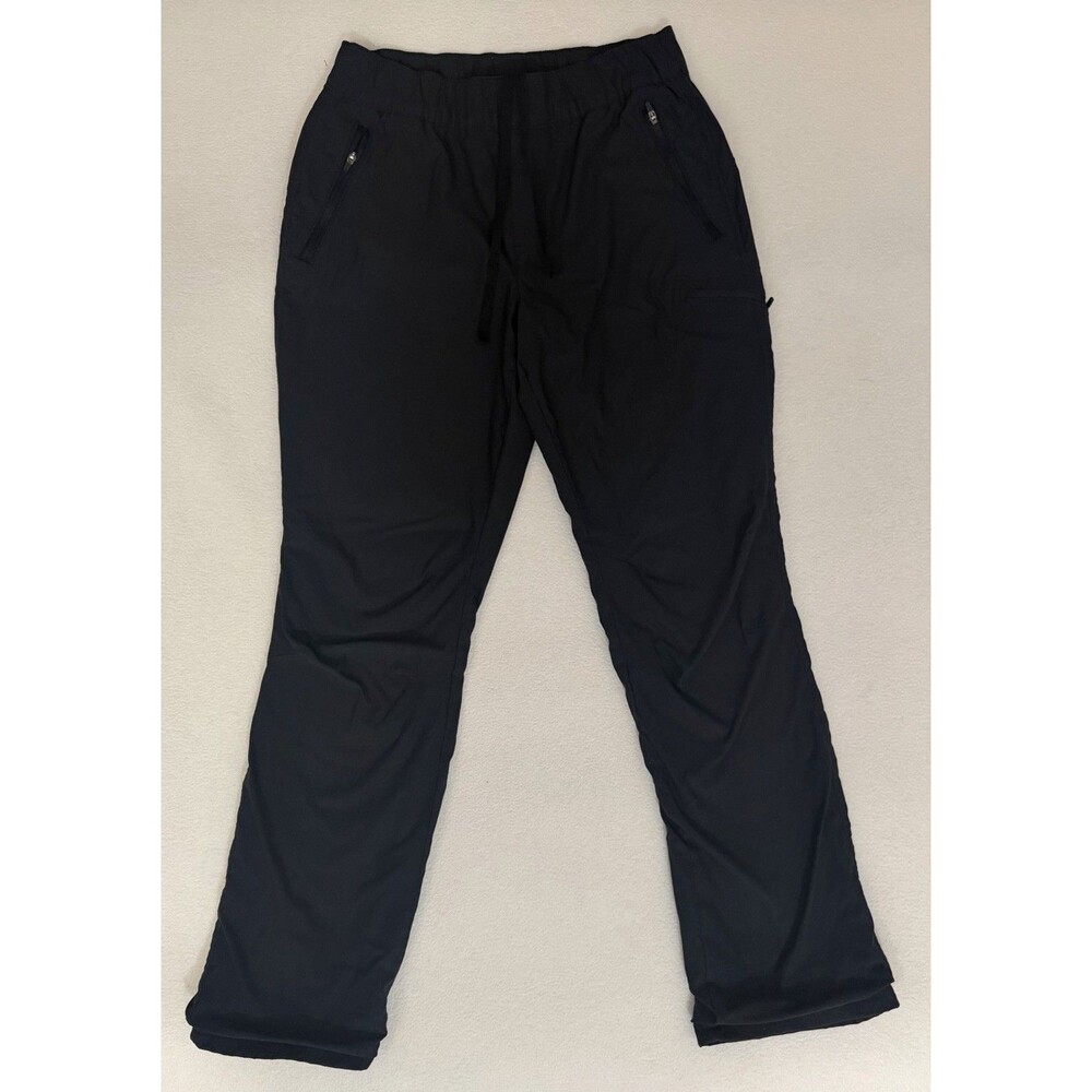 Eddie Bauer Women’s Size 8 Black Lined Pants Fall Winter Warm Stretch - Picture 8 of 12